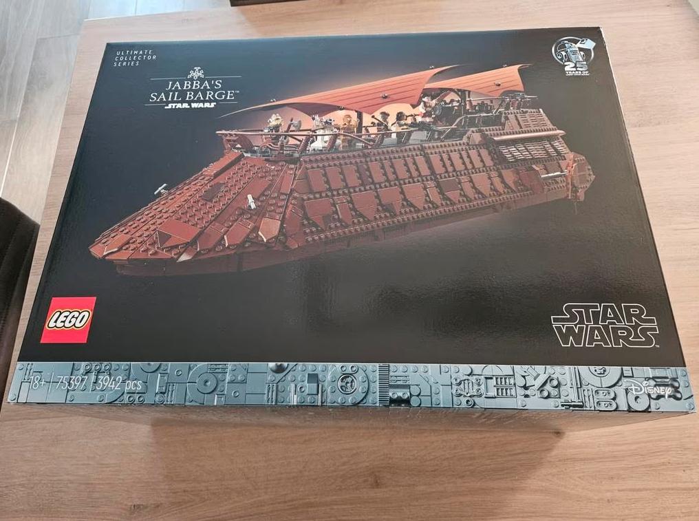 LEGO 75397 - UCS Jabba's Sail Barge, Kinderen en Baby's, Star Wars, Lego, Nieuw, Ophalen of Verzenden