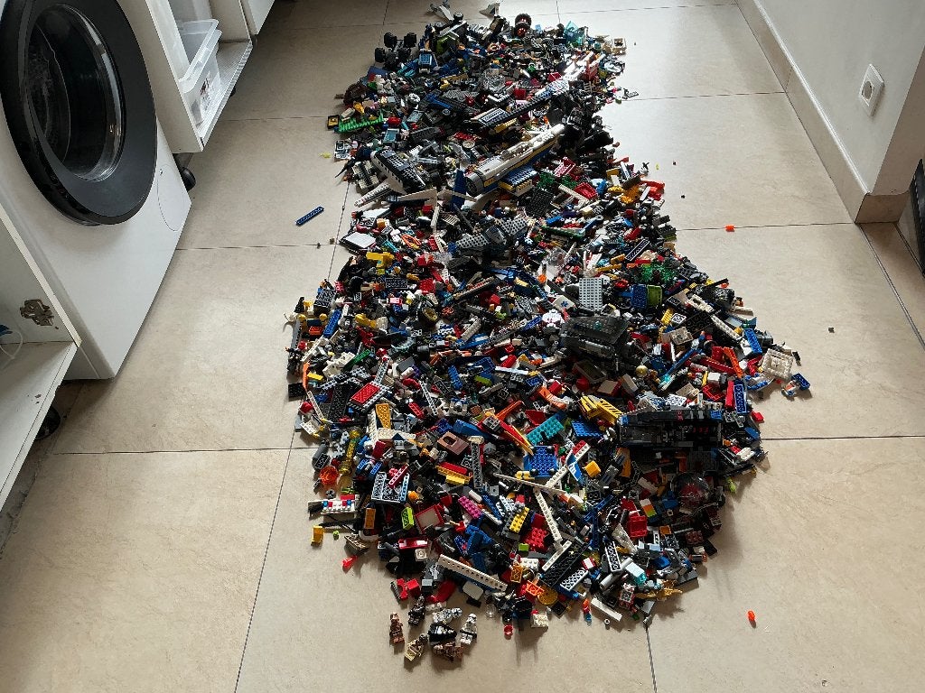 Lot légos vrac 15 kilos, Enlèvement, Star Wars