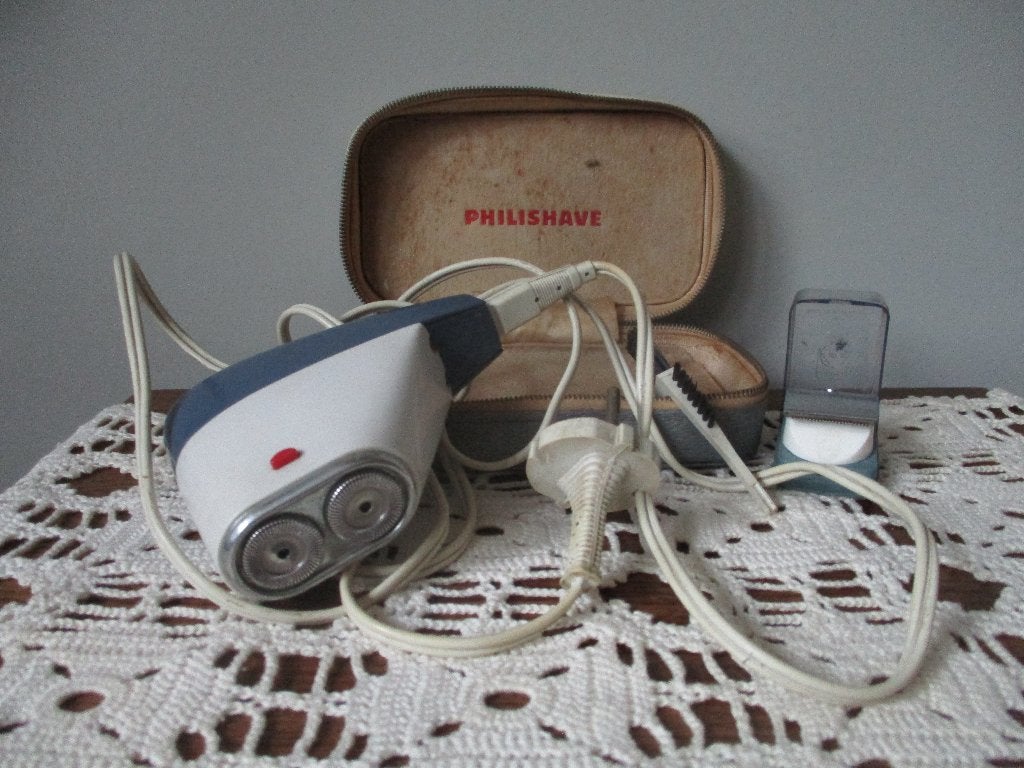Vintage scheerapparaat PHILIPS, Antiquités & Art, Enlèvement