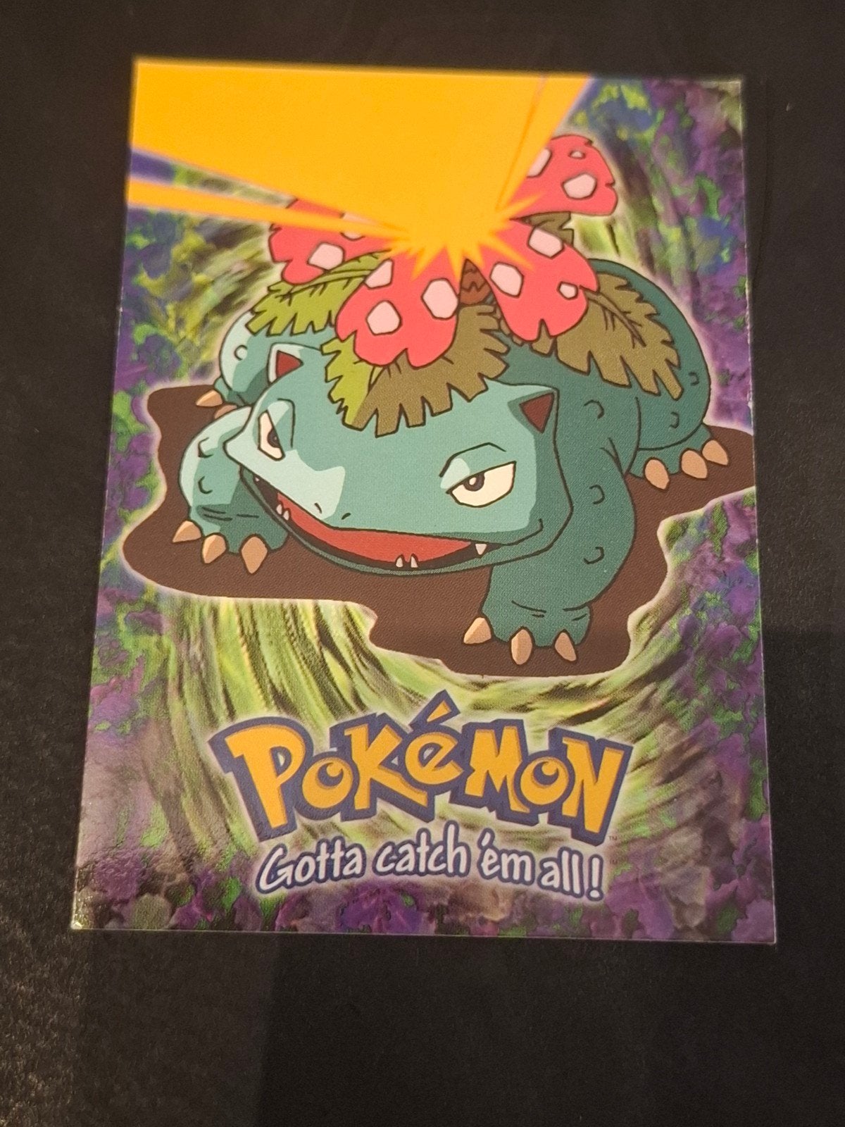 Carte Pokémon rare - Venusaur #E3 (Topps) 1999, film Evol, Enlèvement ou Envoi