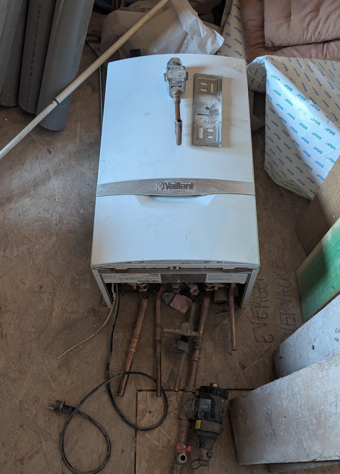 Vaillant ecoTEC VCW 296, Enlèvement, Utilisé, Chaudière CC ou Chaudière combinée