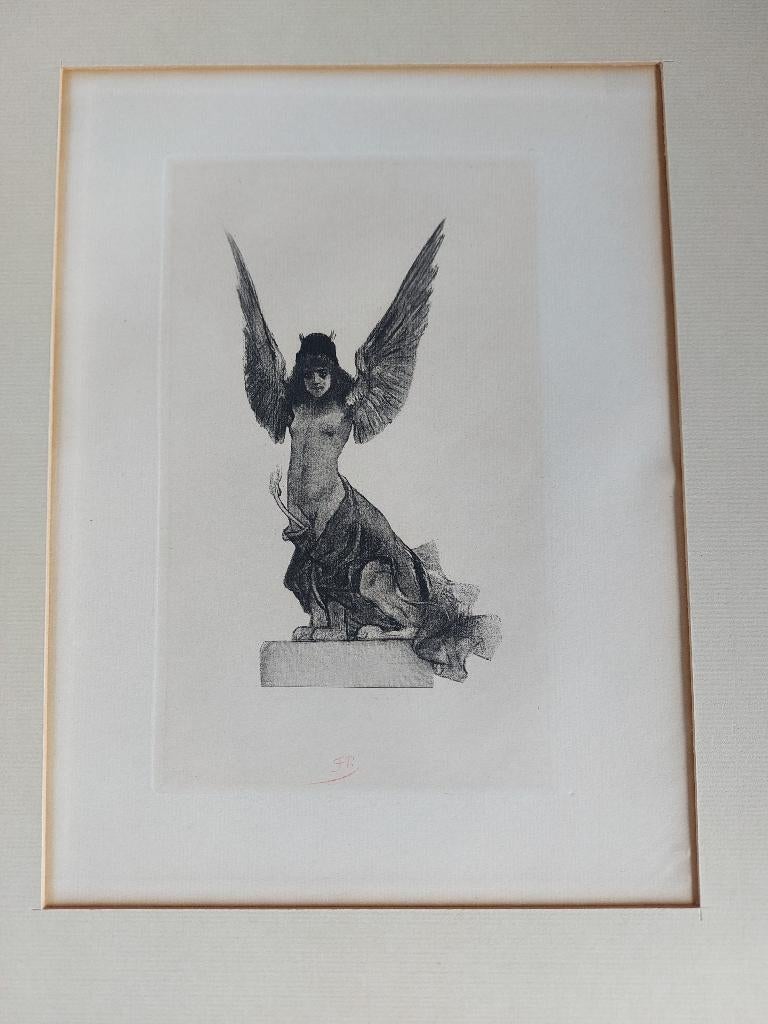 Felicien Rops  2 heliogravures, Enlèvement ou Envoi, 19 cm, Gravure, Encadré