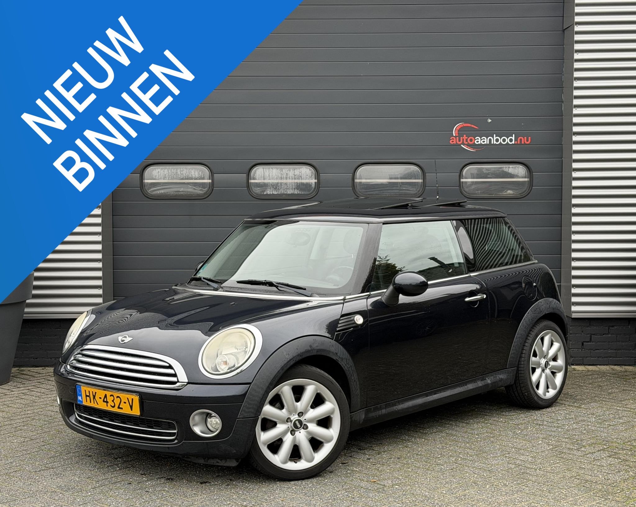 MINI Cooper 3-Deurs 1.4 One | Panoramadak | Airco | Stoelver, Voorwielaandrijving, 4 zetels, Stof, Gebruikt