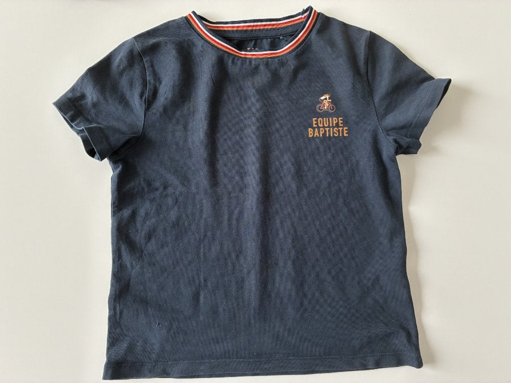 T-shirt van Baptiste maat 128, Kinderen en Baby's, Kinderkleding | Maat 128, Gebruikt, Ophalen of Verzenden, Shirt of Longsleeve