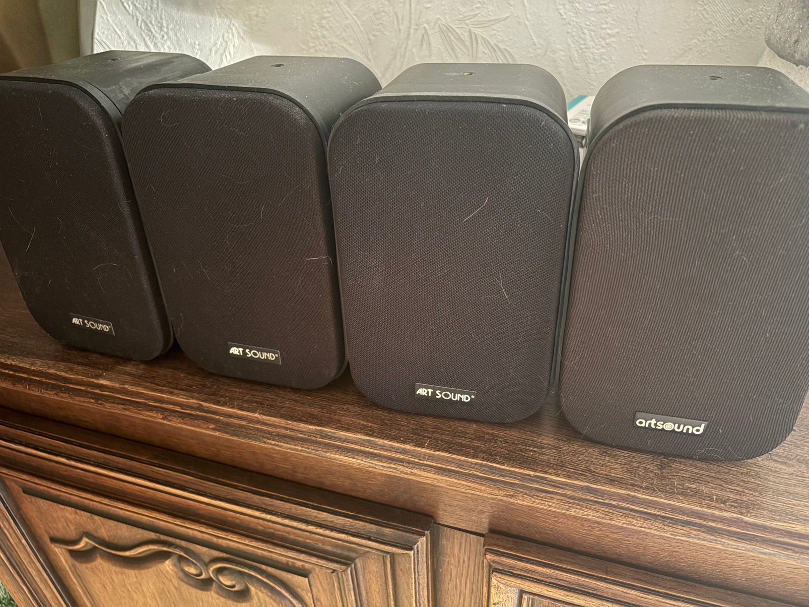 4 stuks AS30 luidsprekers (art sound) zwarte uitvoering, Enlèvement, Utilisé