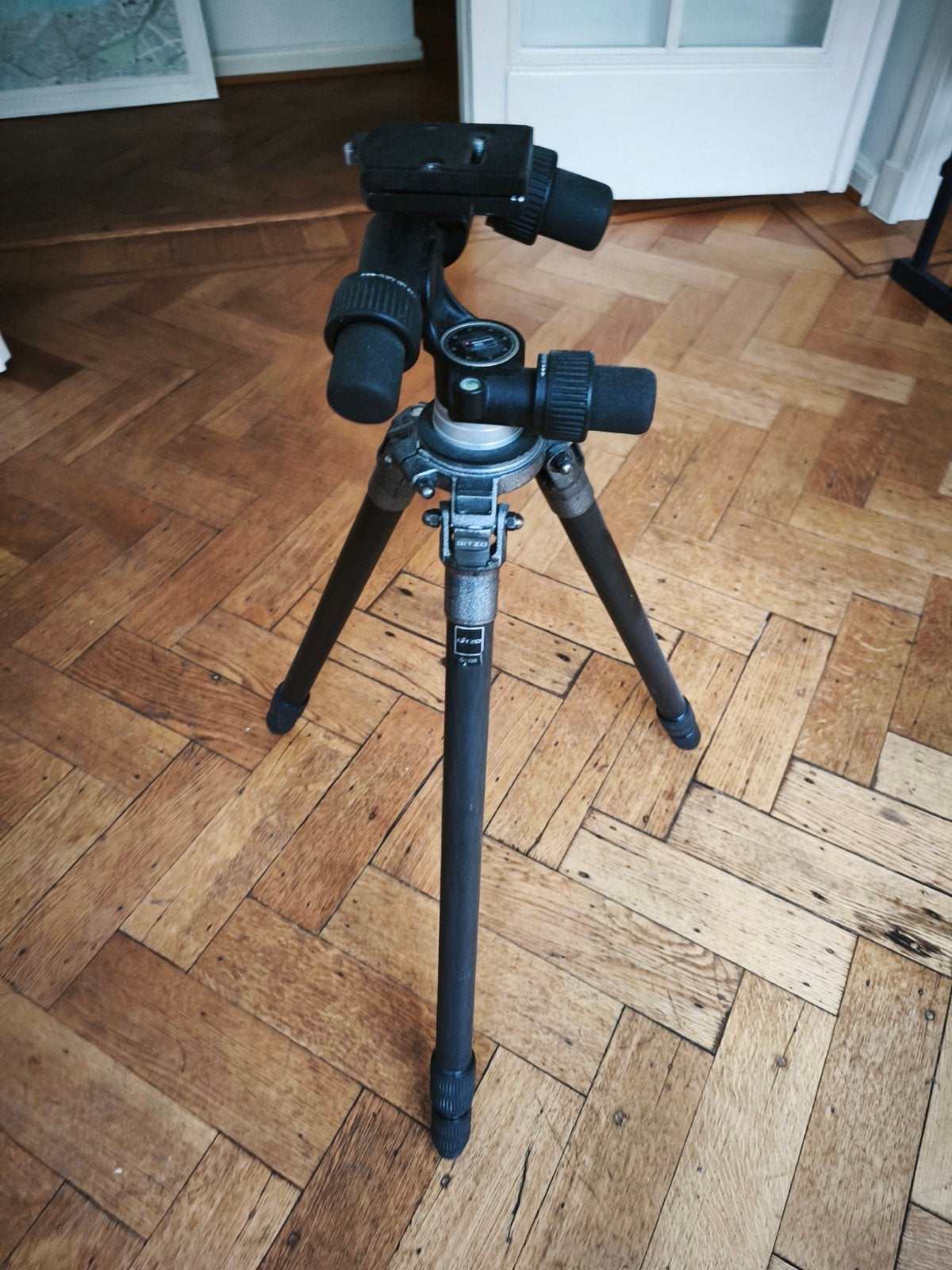 gitzo g1235 statief en manfrotto pro 405, Enlèvement, Gitzo