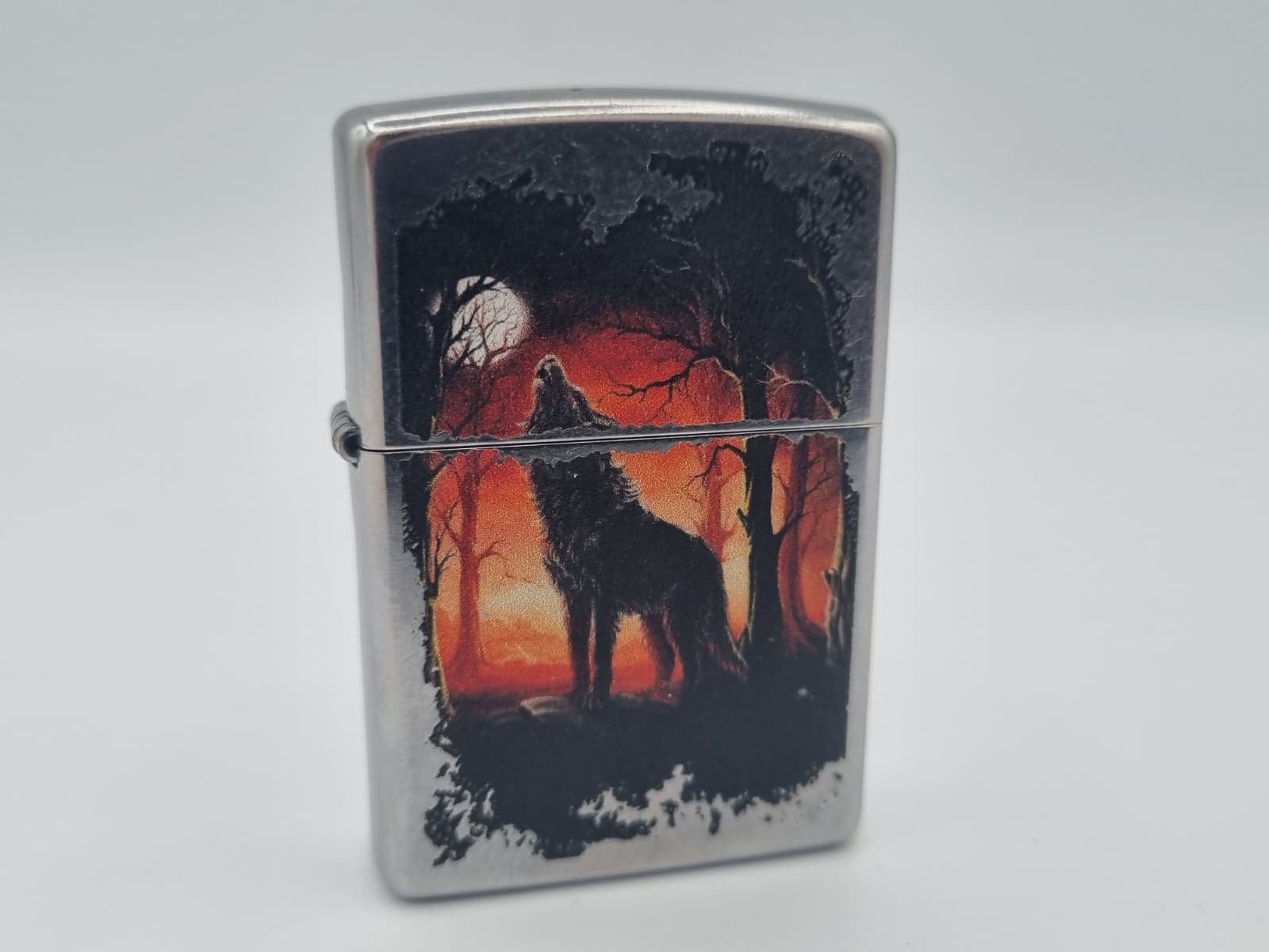 Zippo Wolf 2020 Aansteker, Verzenden, Gebruikt, Aansteker
