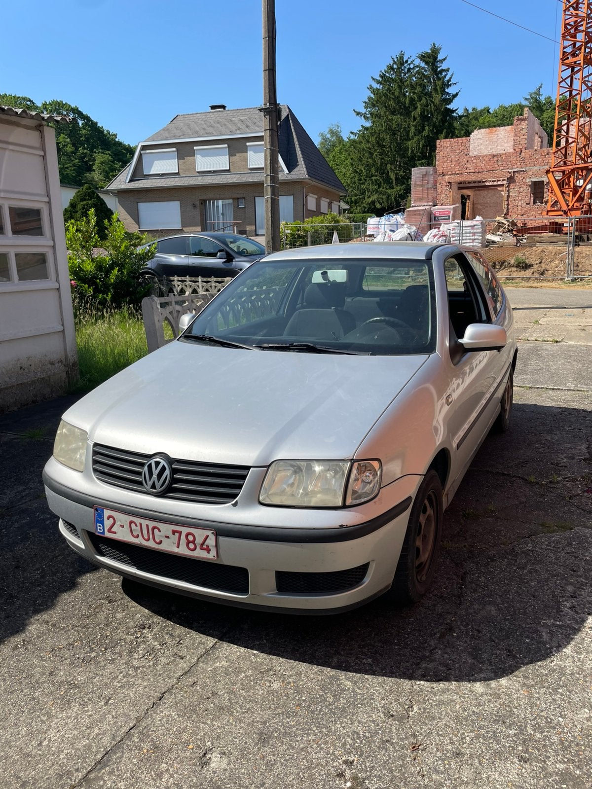 Volkswagen Polo, Auto's, Handgeschakeld, Grijs, Euro 4, Zilver of Grijs