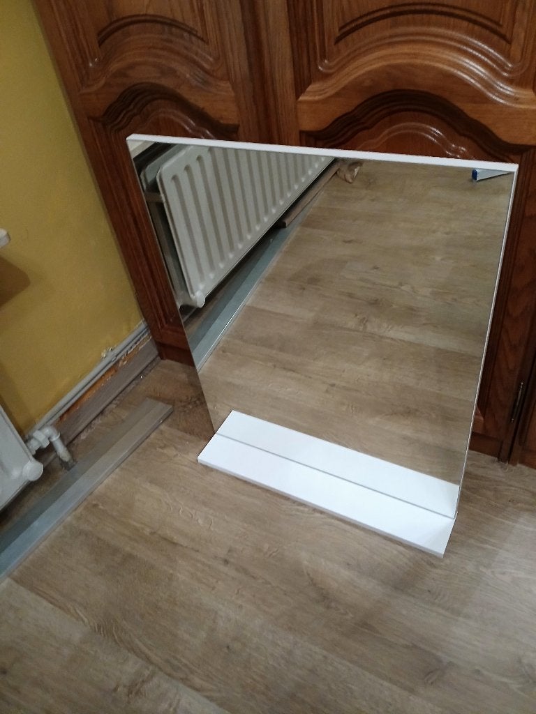 Badkamerspiegel, Huis en Inrichting, Woonaccessoires | Spiegels, Ophalen, Zo goed als nieuw