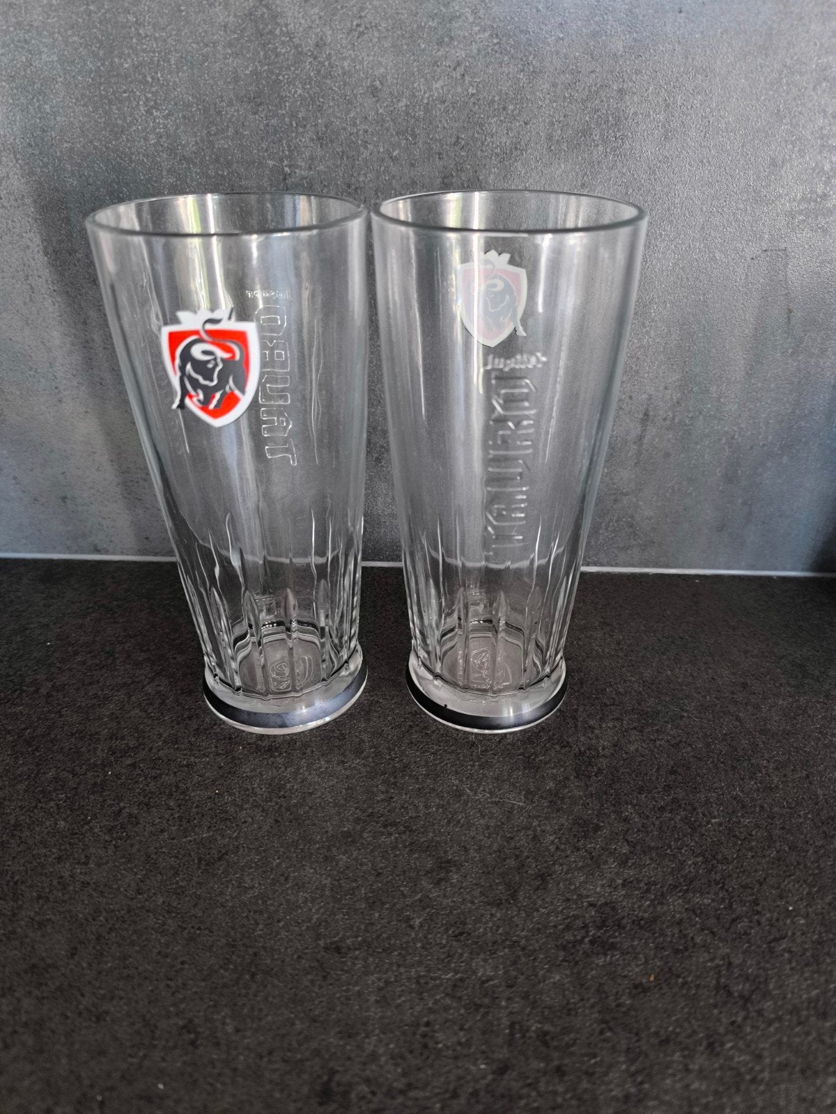 Lot de 2 verres Jupiler Tauro, Collections, Enlèvement