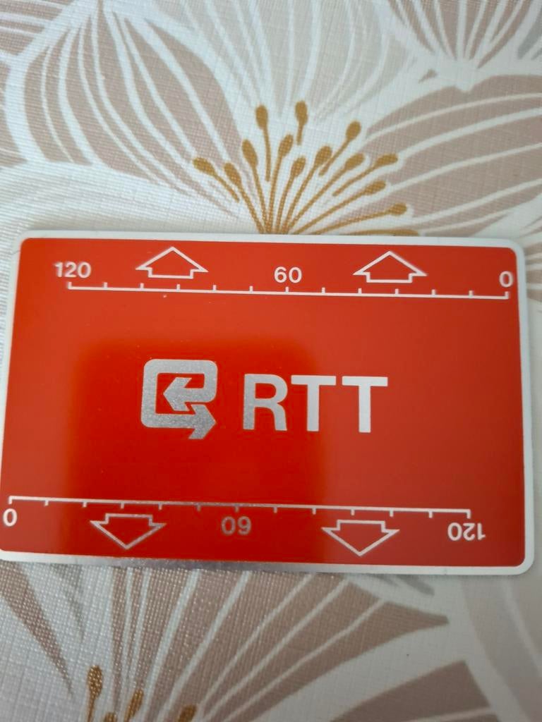 Carte de service RTT NOUVELLE, Collections, Enlèvement ou Envoi