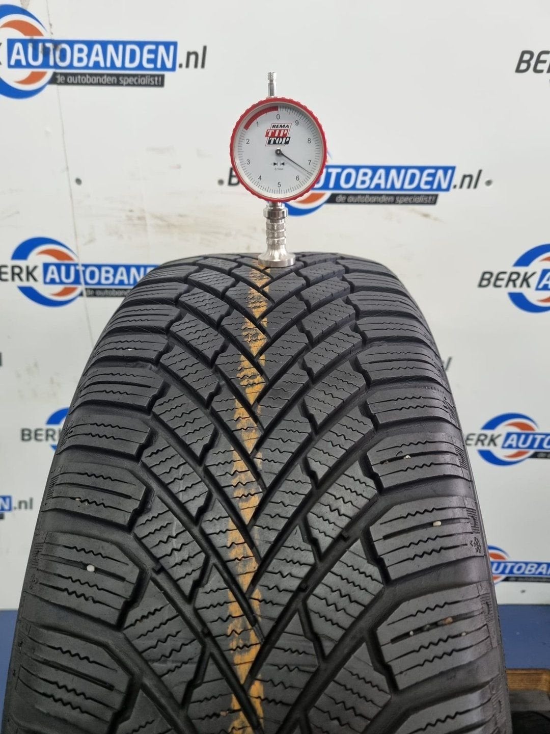 2x Continental Wintercontact TS860 205/55 R16 91H 205/55/16, Auto-onderdelen, Banden en Velgen, Gebruikt, -, Band(en), -
