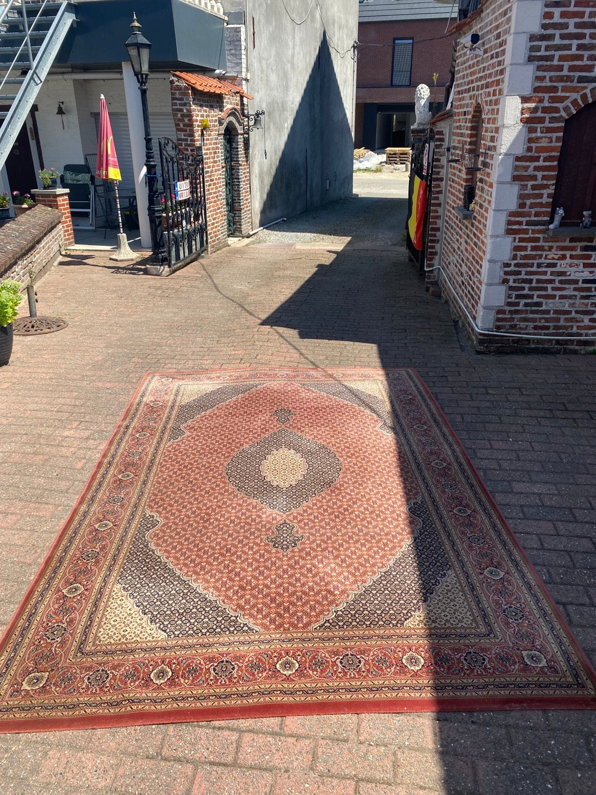 Persisch tapijt, Ophalen