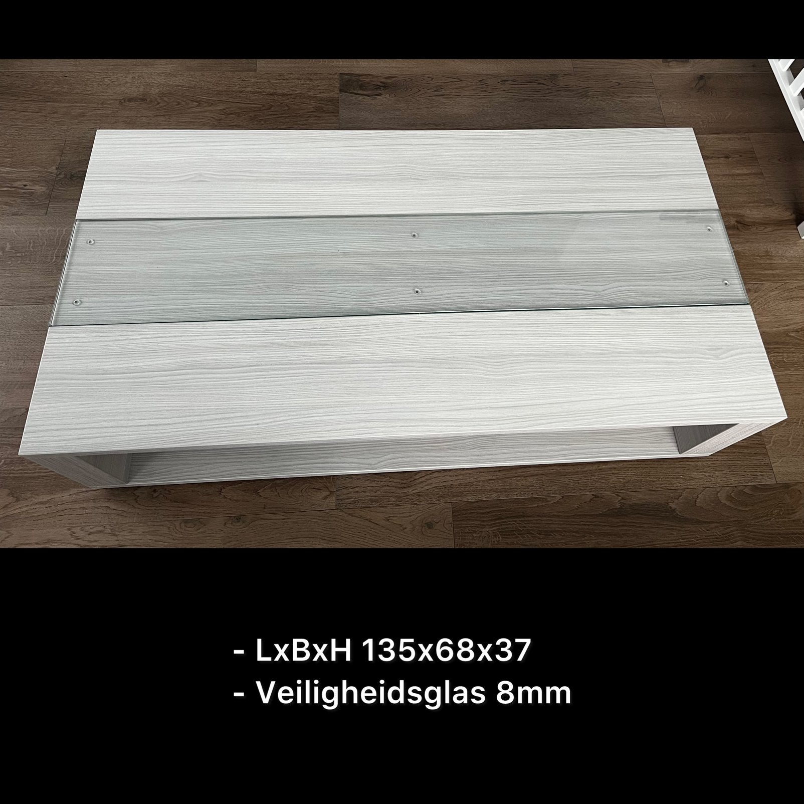 Nieuwe rechthoekige tafel salontafel, Ophalen, Nieuw