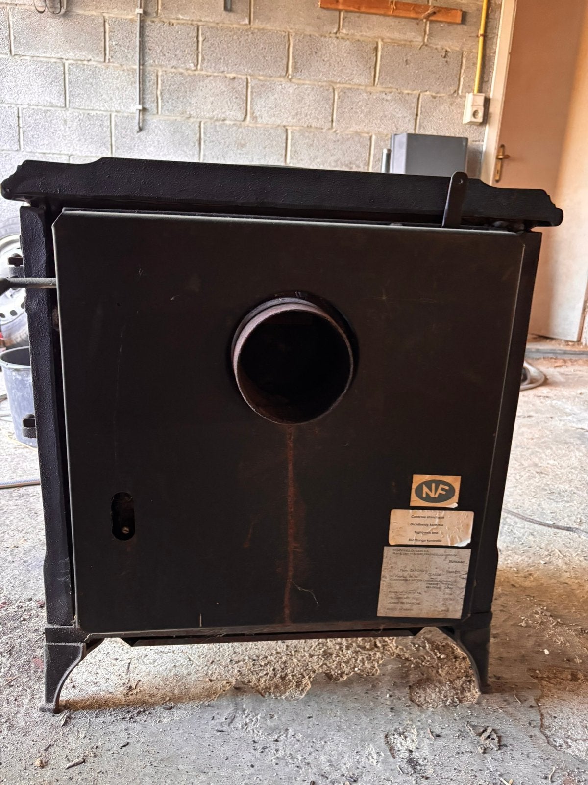 Poele Surdiac Oxford 9KW, Enlèvement, Utilisé, Poêle