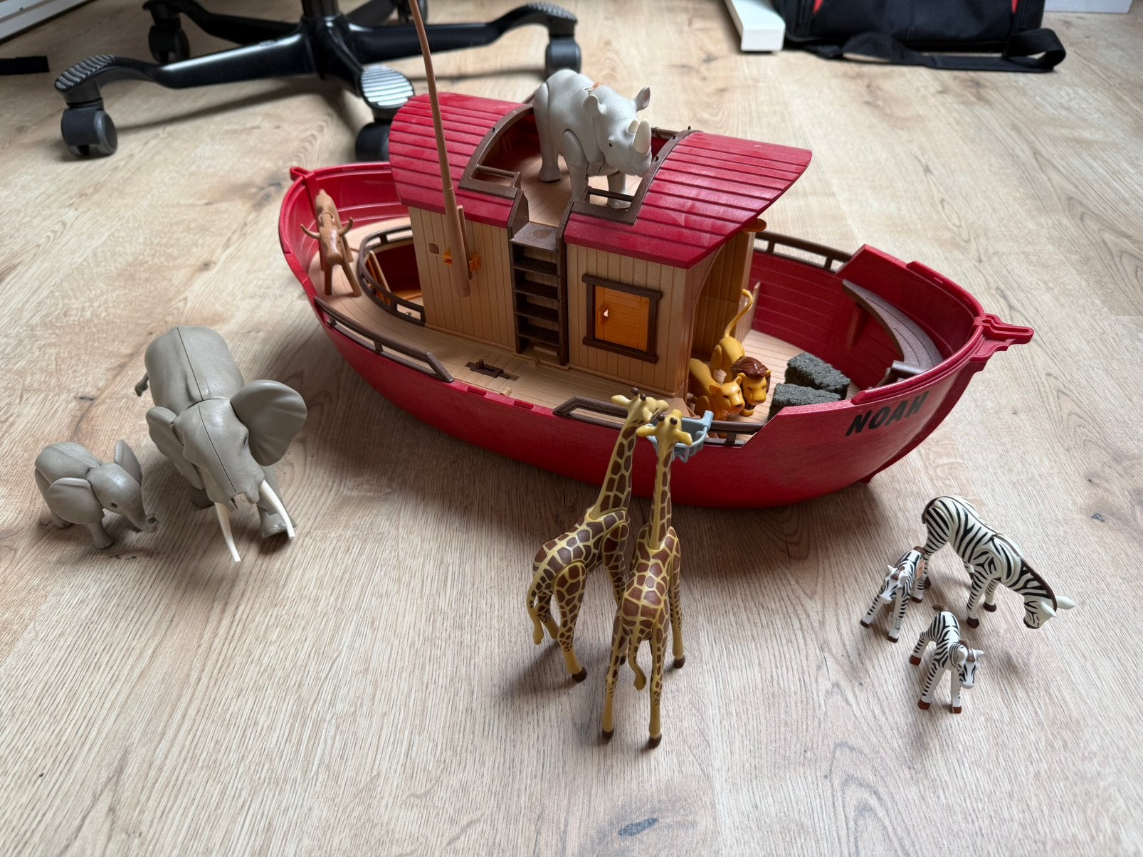 Playmobil Arche de Noé, Enlèvement, Utilisé