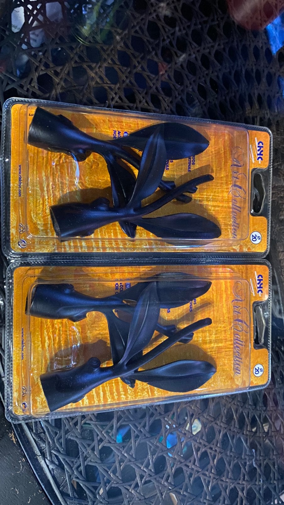 Embouts accessoire de tringle de rideaux 2 paquets, 4 pièces, Enlèvement, Neuf, Noir