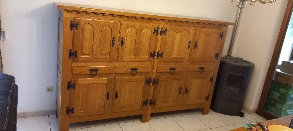 Meuble à donner, Maison & Meubles, 200 cm ou plus, Comme neuf, Chêne, 50 à 75 cm