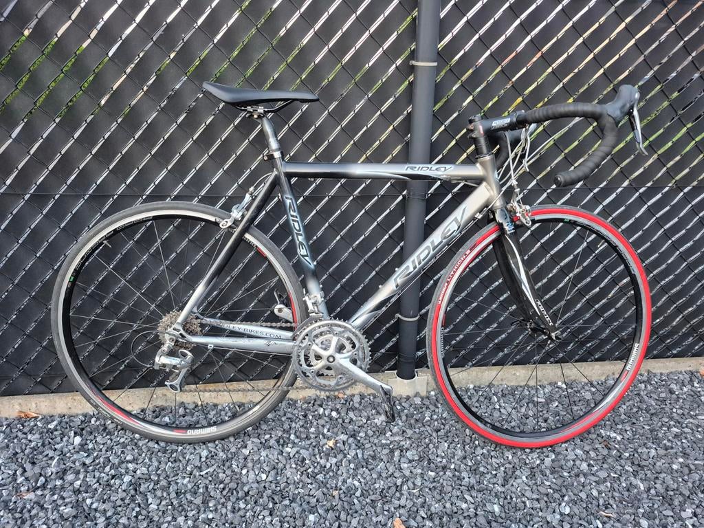 Ridley racefiets, kader 54, Gebruikt, Velgrem, Aluminium, Meer dan 20 versnellingen