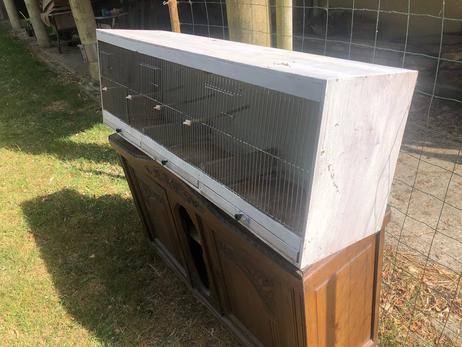 Vend cage d’élevage bois, Animaux & Accessoires, Enlèvement, Utilisé, Bois, Cage d'élevage