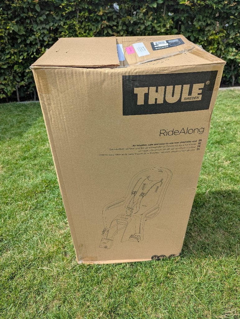 Thule RideAlong fietsstoel, Ophalen, Achterzitje, Voetsteuntjes, Nieuw
