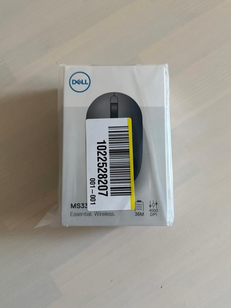 Dell zwarte draadloze muis (nieuw), Computers en Software, Muizen, Ophalen of Verzenden, Nieuw, Draadloos, Muis