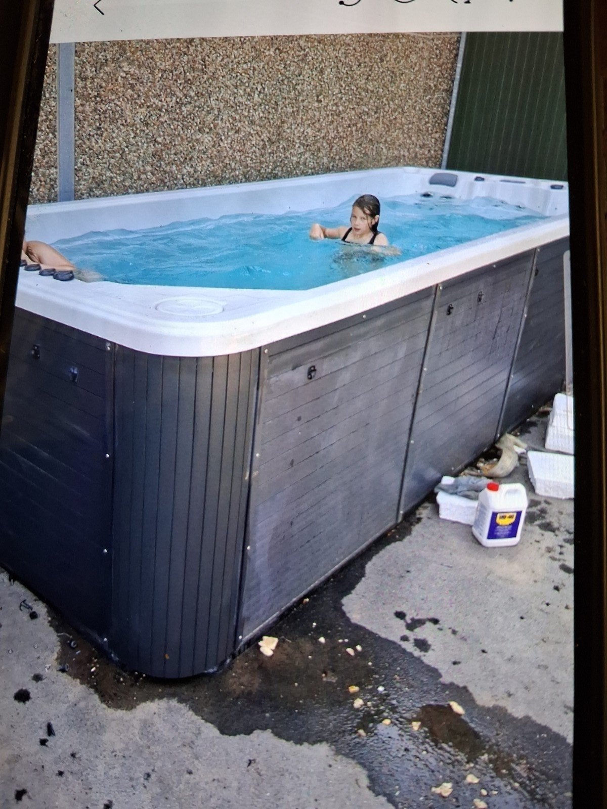 zwemspa spa de nage. ik lever en plaats gratis, Tuin en Terras, Verzenden