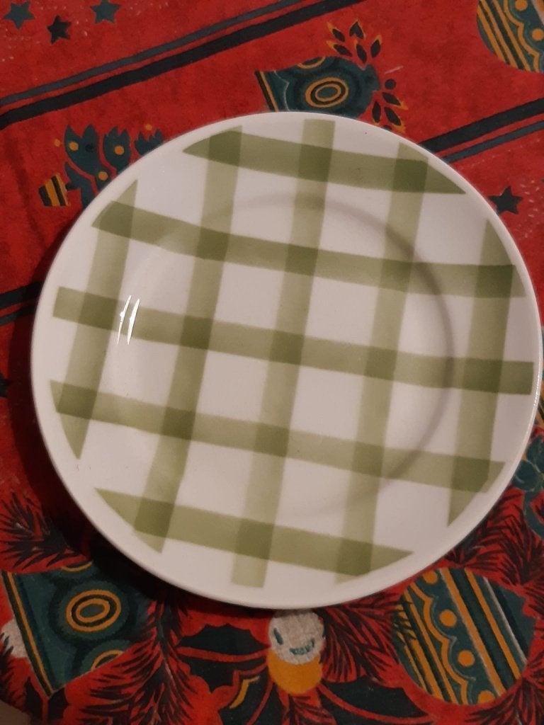 Assiette "Moulin Des Loups" ORCHIES Modèle "Nappe" - faïence, Antiquités & Art, Enlèvement ou Envoi