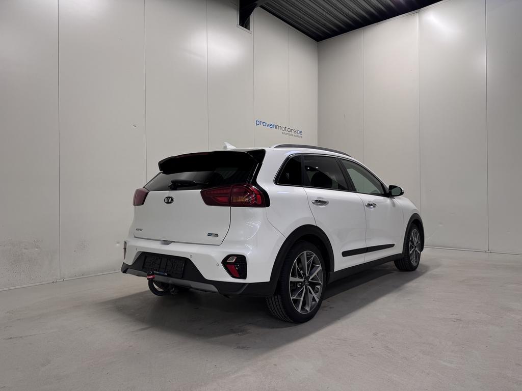 Kia Niro 1.6 Hybride Autom. - GPS - Leder -Topstaat! 1Ste E, Auto's, Kia, Euro 6, 0 kg, Wit, https://public.car-pass.be/vhr/3aba3f19-ca5d-4f81-8a50-3ede331542ec