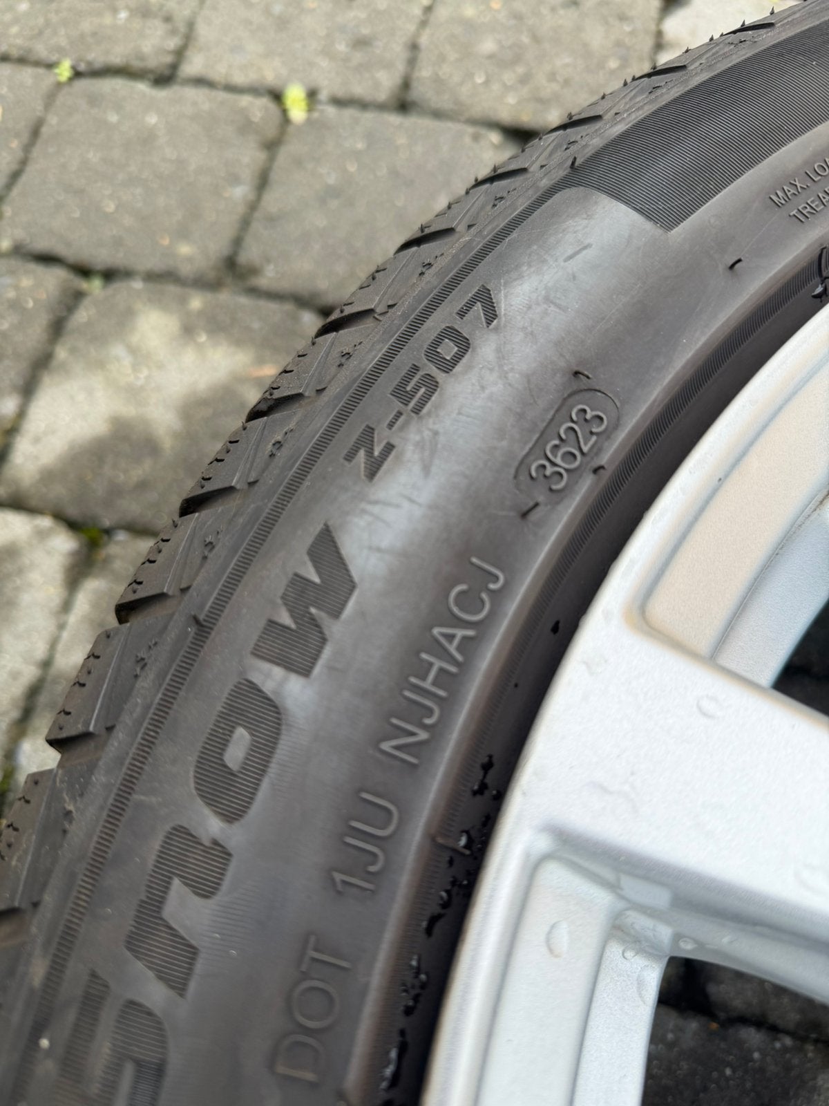 Mercedes velgen 18 inch winterbanden. Nieuwstaat !, Auto-onderdelen, Ophalen, 18 inch, Winterbanden, Band(en)