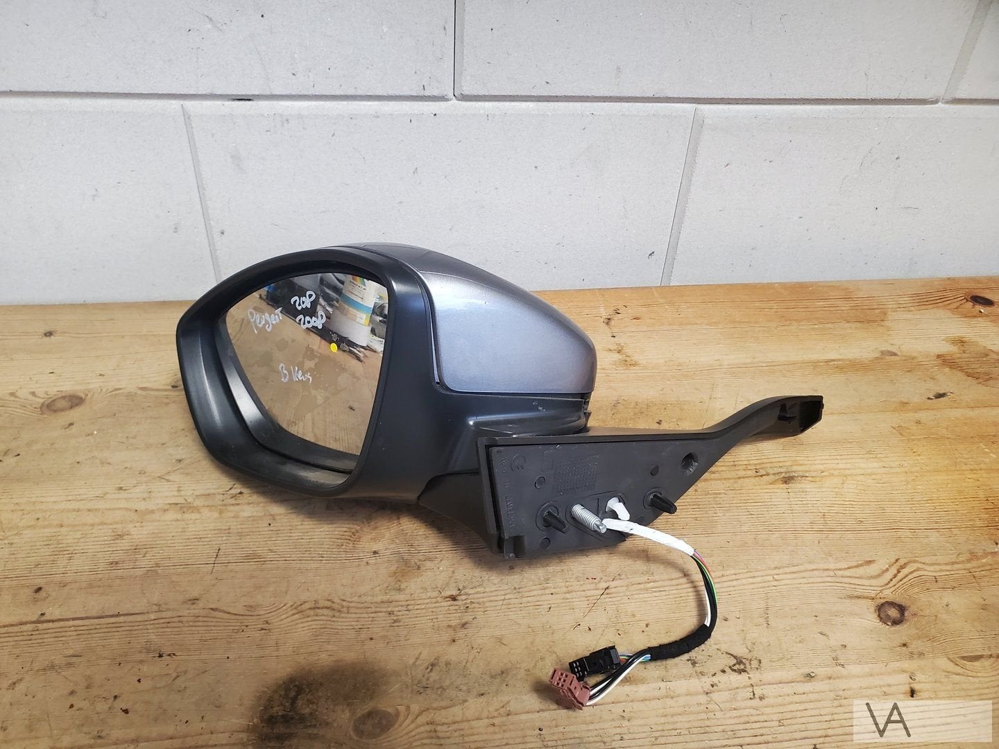 Peugeot 208 en 2008 spiegel links 2012 - 2020 B keus €30, Gebruikt, -, -, Ophalen of Verzenden