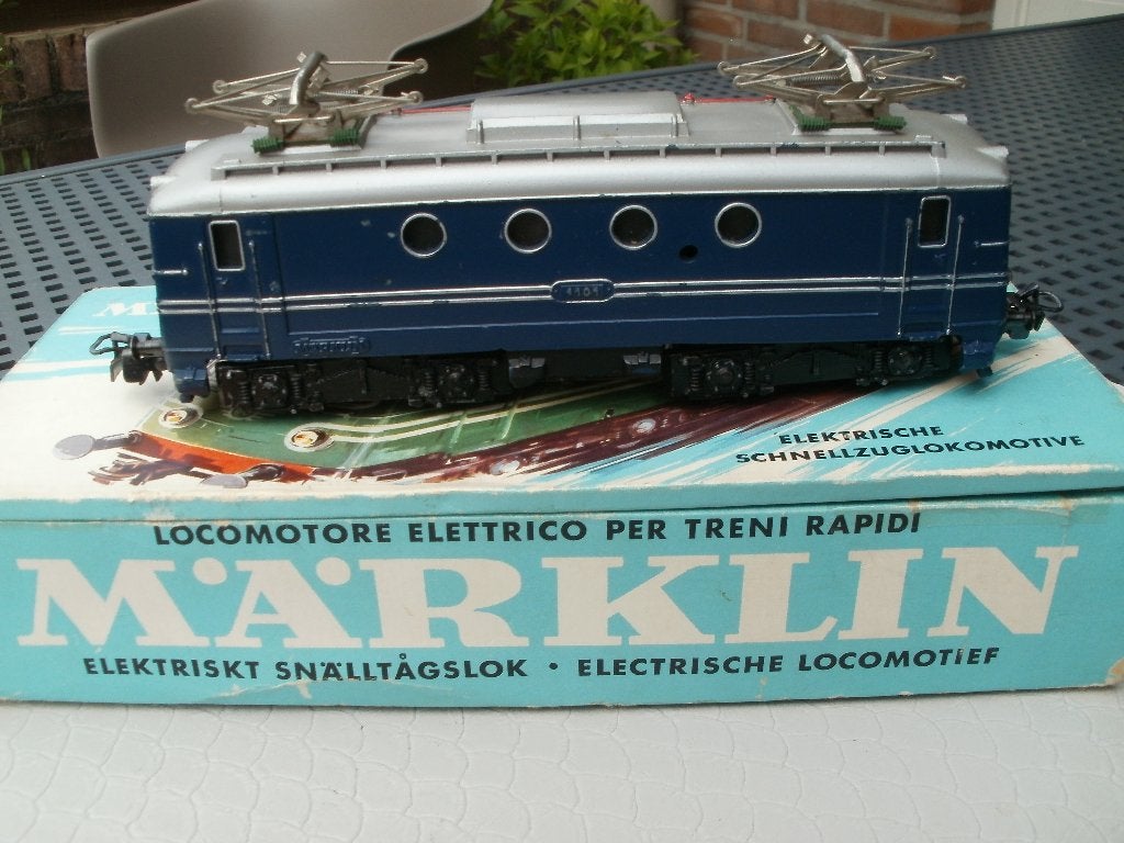 Marklin Ho analoge E lokomotief no 3013 v/d NS+ovp., Hobby en Vrije tijd, Wisselstroom, Locomotief, Analoog, Ophalen of Verzenden