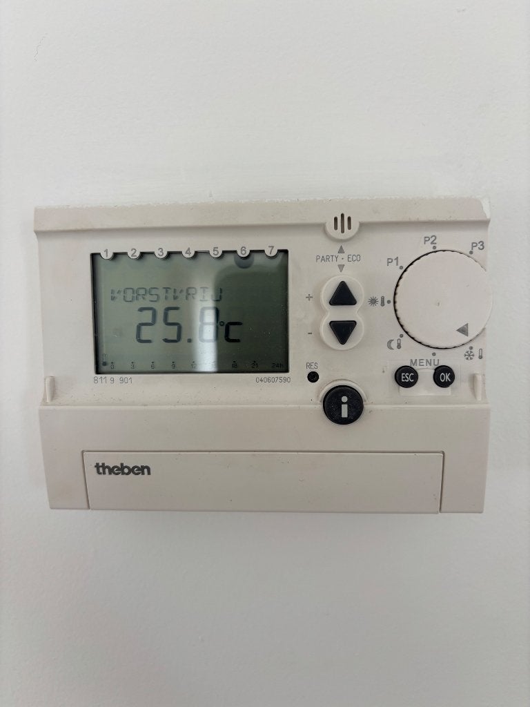 Theben Ramses 811 TOP thermostaat, Enlèvement, Utilisé