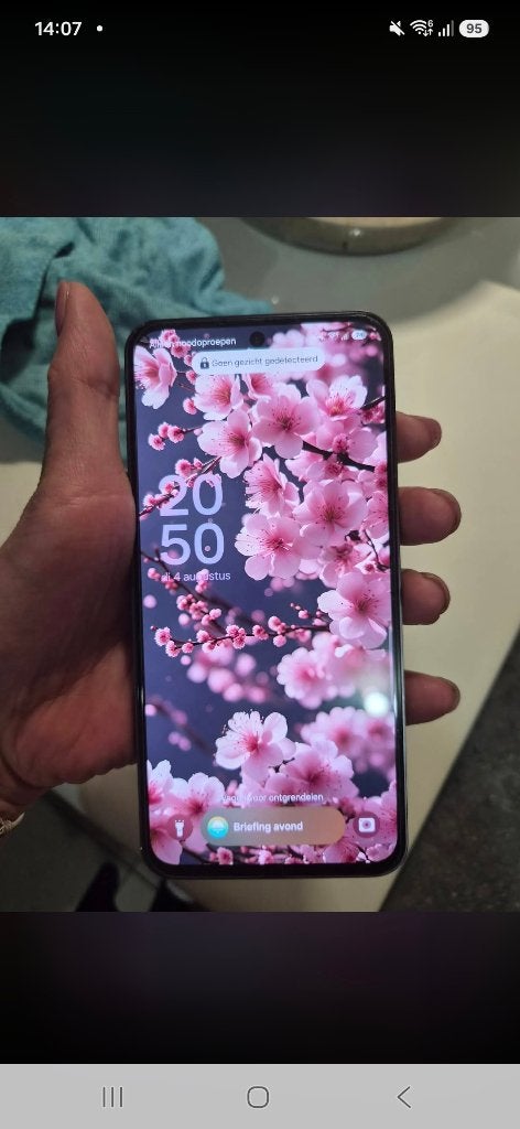 Samsung S24 fe, Ophalen, Galaxy S24, Zwart, Touchscreen