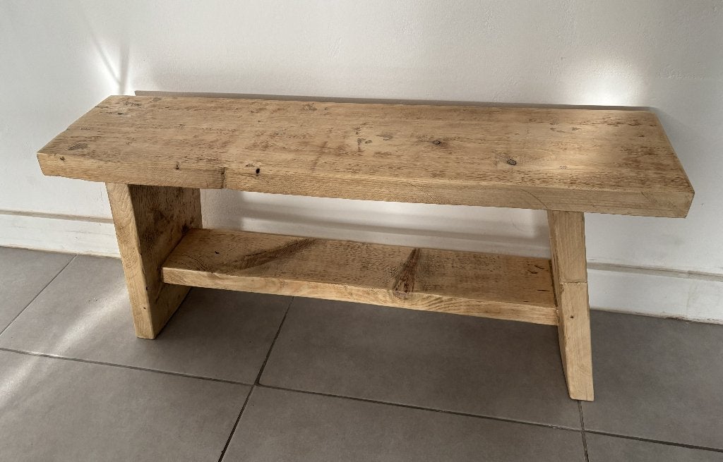 Bankje/krukje, Ophalen, Nieuw, Rijkevorsel, Hout