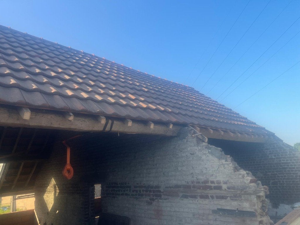 Dakpannen, Doe-het-zelf en Bouw, Ophalen, Gebruikt, Steen of Klei, 15 m² of meer