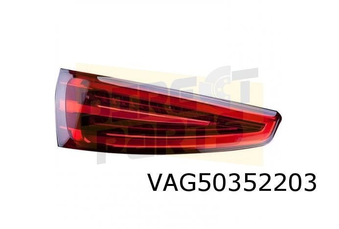 Audi Q3 (6/11-1/19) Achterlicht Links LED Origineel! 8U09450, Neuf, -, -, Audi