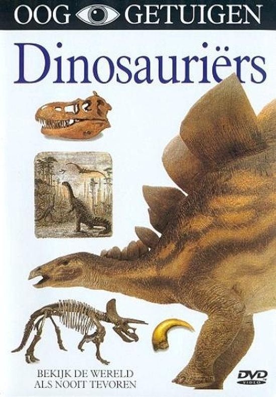 Dvd - Ooggetuigen Dinosauriers, Cd's en Dvd's, Alle leeftijden, Ophalen of Verzenden