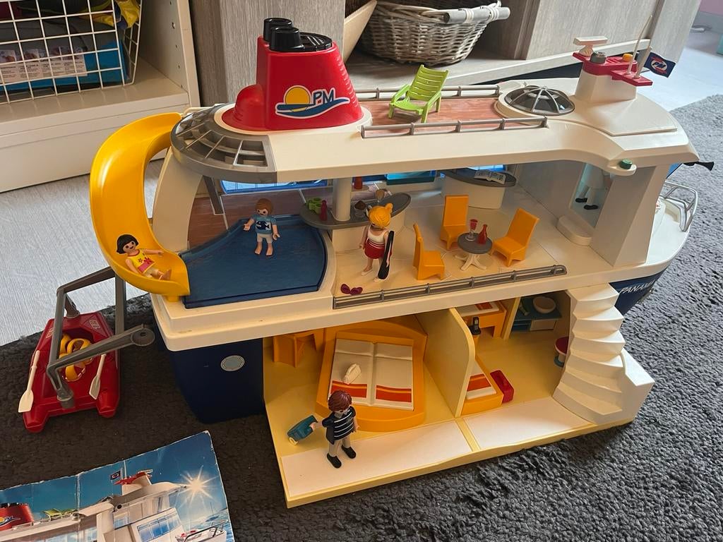 Playmobile boot, Ophalen, Zo goed als nieuw, Complete set