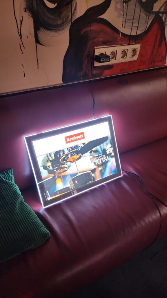 Rombouts Koffie mooi reclame, Ophalen