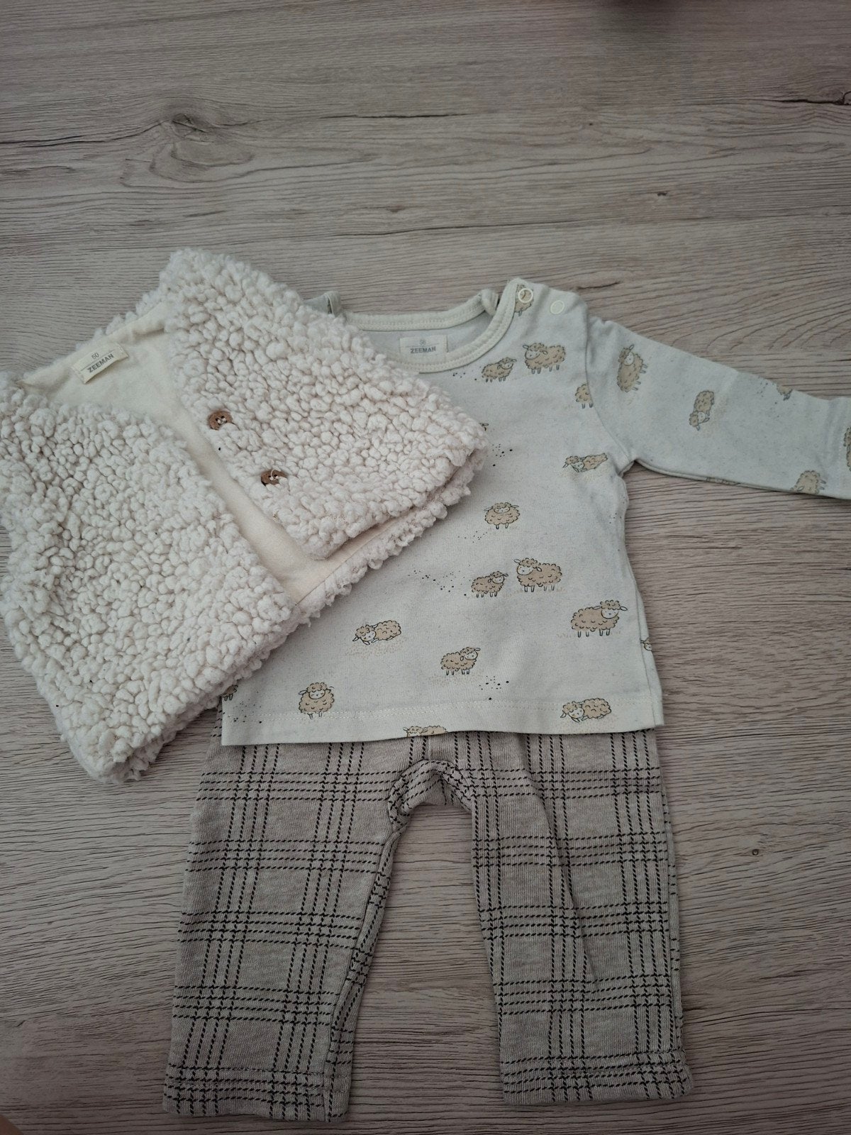 Babykledij set maat 50/56, Kinderen en Baby's, Babykleding | Maat 50, Ophalen, Zeeman, Meisje, Zo goed als nieuw