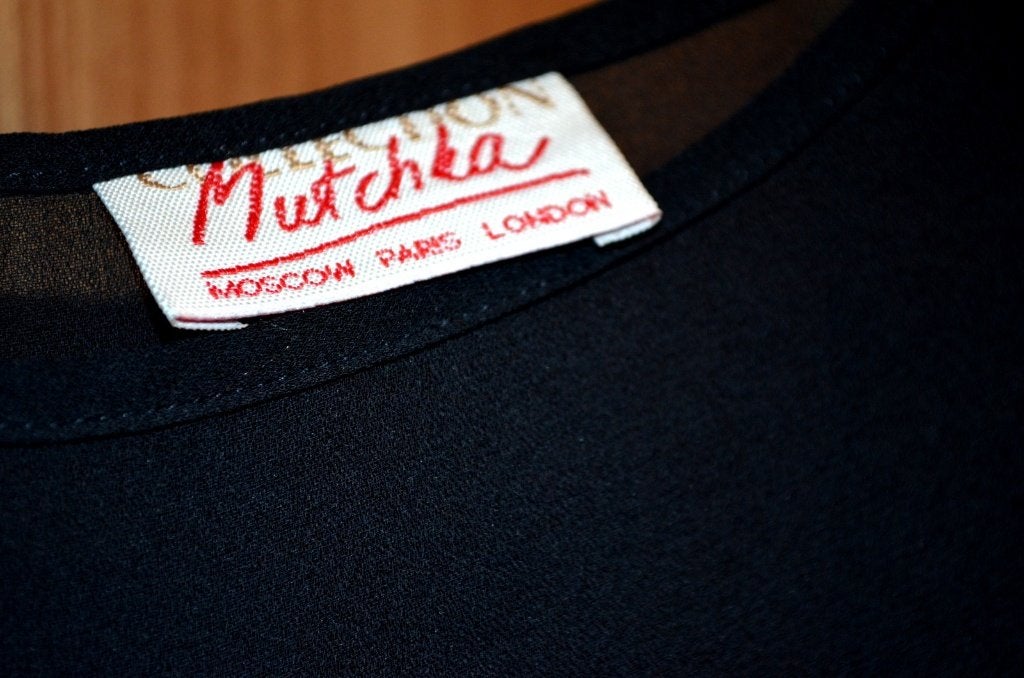 lange blouse / doorschijnend / MUTCHKA / M, ANDERE, Taille 38/40 (M), Enlèvement, Porté
