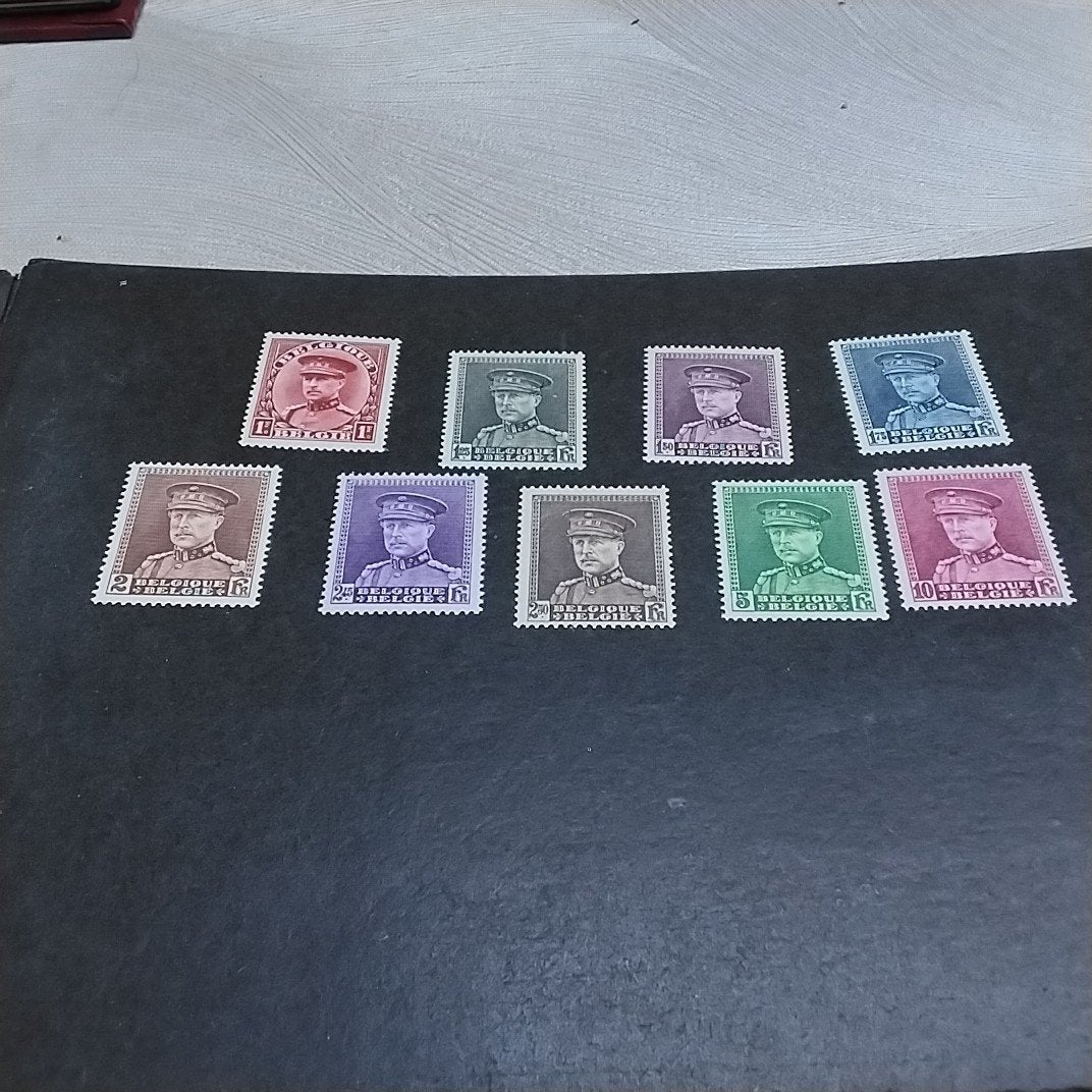 BELGIE  317/324 postfris met cote 410,00 €, Ophalen of Verzenden, Postfris