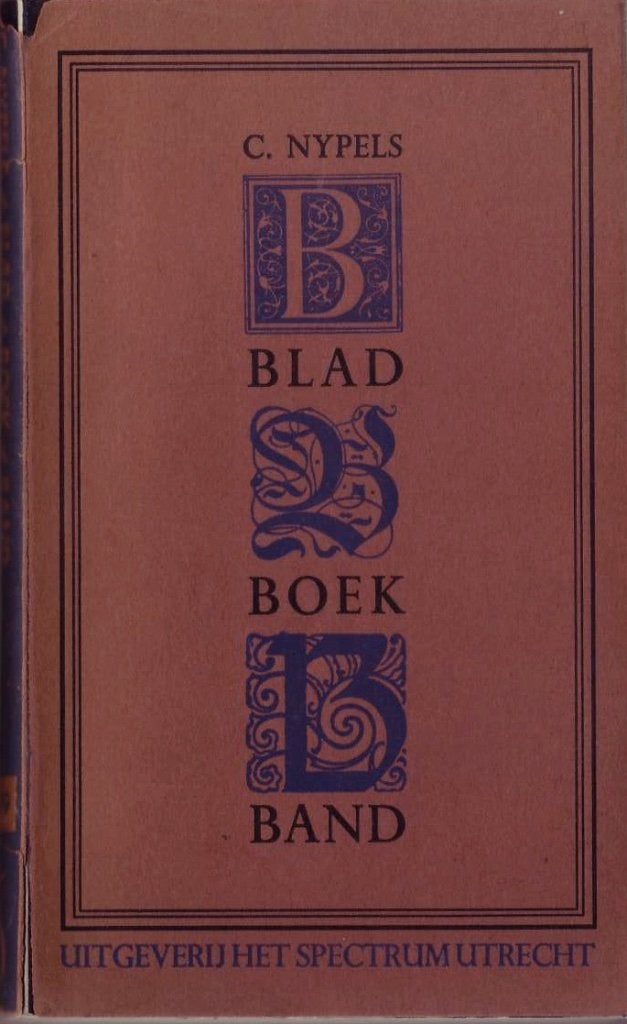 C. Nypels, Blad, boek en band, Livres, Art & Culture | Photographie & Design, Enlèvement ou Envoi, Utilisé, Autres sujets/thèmes