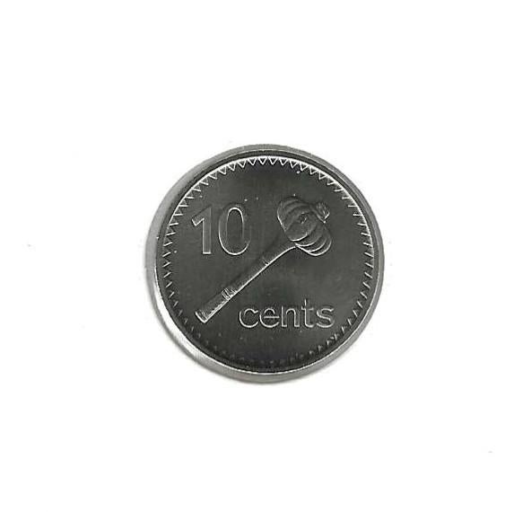 Fiji, 10 Cents 2009., Timbres & Monnaies, Monnaies | Océanie, Enlèvement ou Envoi, Monnaie en vrac