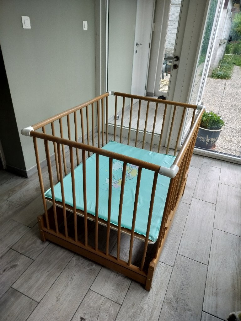 babypark, Kinderen en Baby's, Babyparken, Ophalen, Gebruikt, Rechthoekig, In hoogte verstelbaar