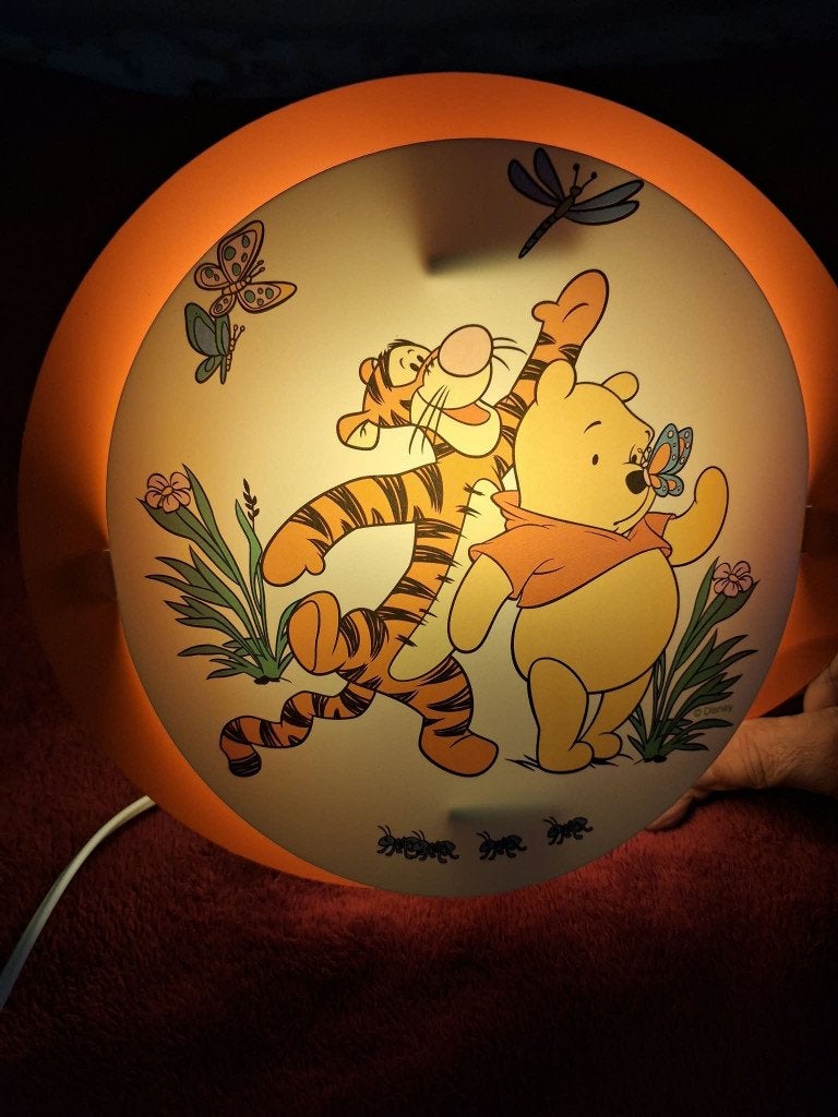 lampe applique murale bébé disney Winnie comme neuf, Enlèvement, Comme neuf