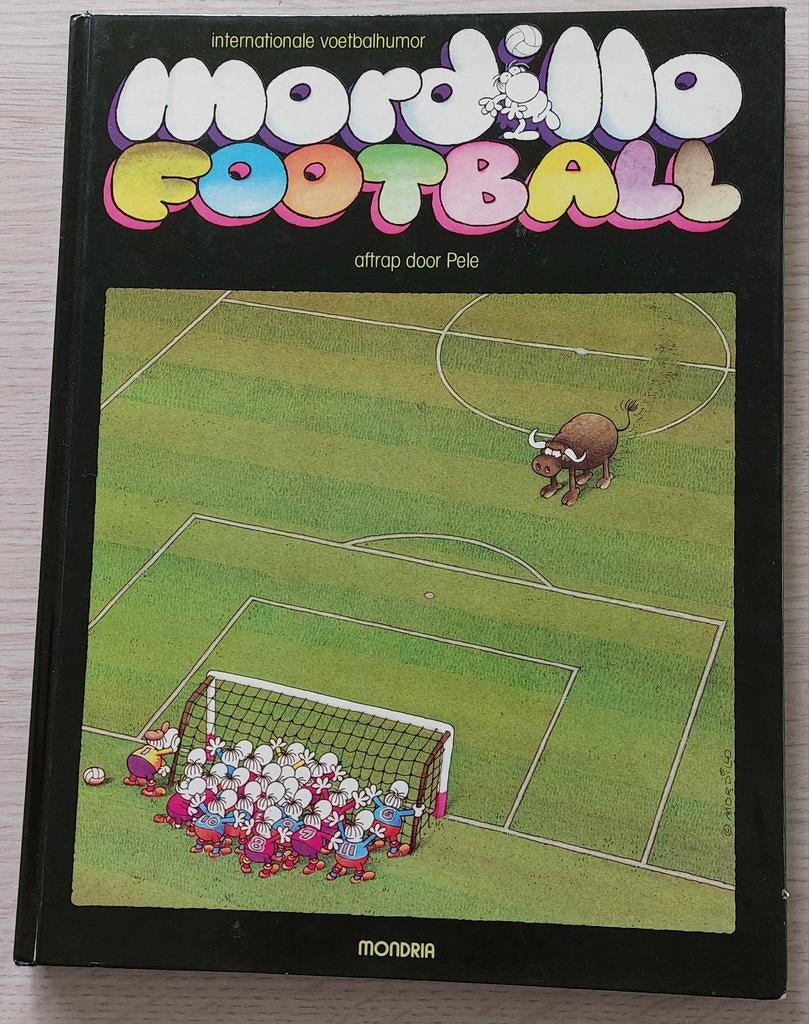 Internationale voetbalhumor Mordillo, Ophalen