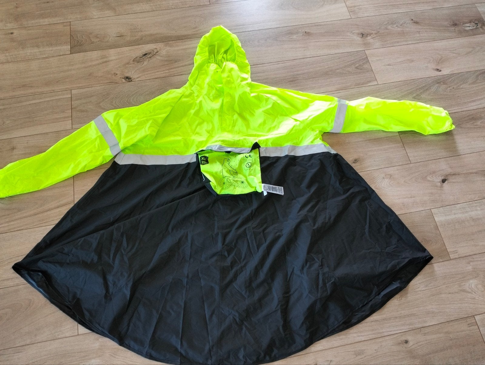 Regencape fiets, Ophalen