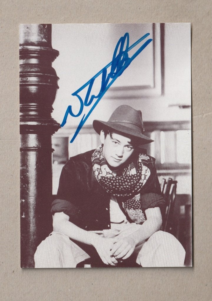Niels William - foto met handtekening - 1994, Verzamelen, Ophalen of Verzenden, Zo goed als nieuw, Foto of Kaart, Gesigneerd